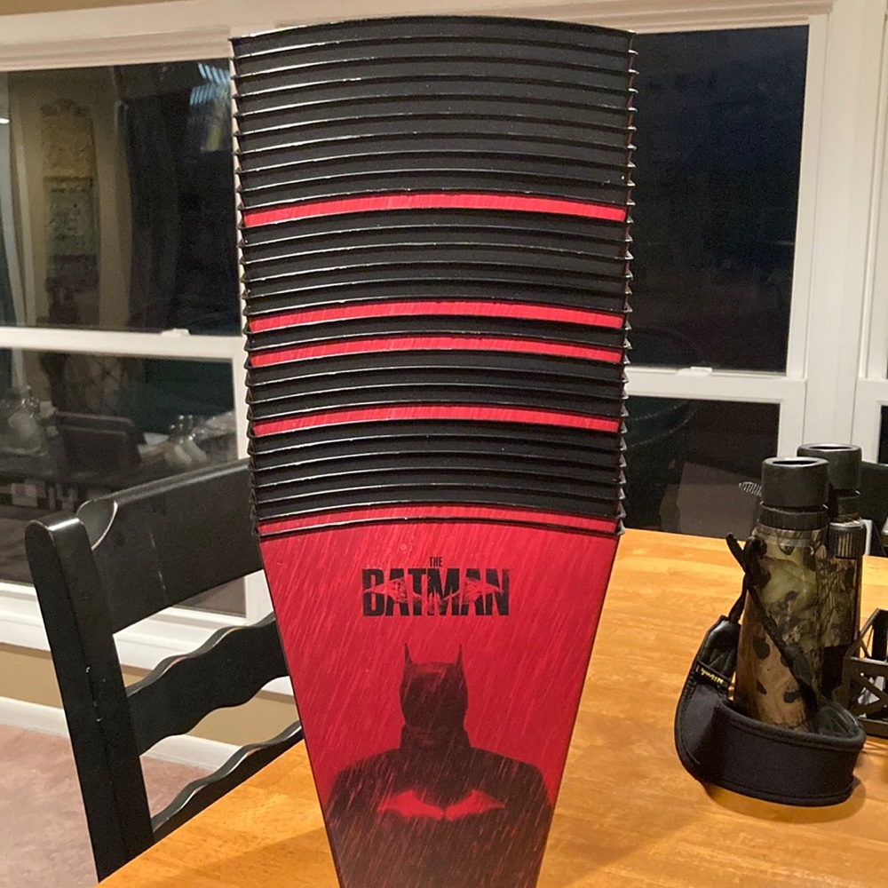29Batman popcorn buckets brand new, never used super popular and hard to find